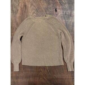 Jessica Simpson Tan/Brown Sweater Women's Size Small‎